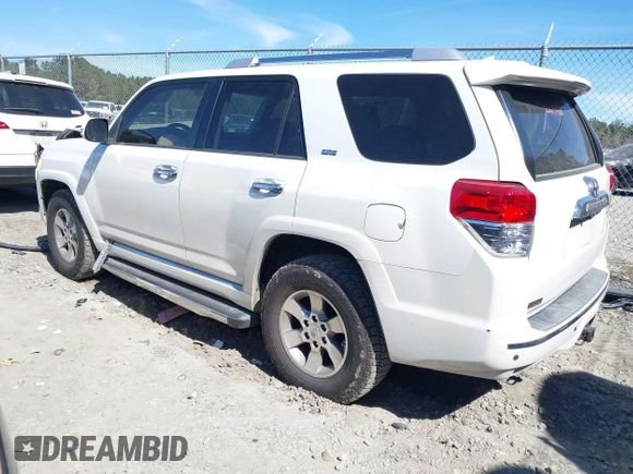 2013 Toyota 4Runner SR5 with VIN JTEZU5JR6D5052159, listed as a IAAI auction lot 41704453 with 188,276 mi miles and . Bid and sale history available at DreamBid. Image 3.