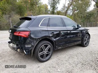 2020 Audi SQ5 Premium Plus with VIN WA1B4AFY6L2069701, listed as a Copart auction lot 71760623 with 56,037 mi miles. Bid and sale history available at carsss.com. Image 3.