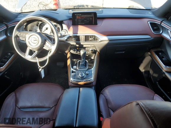 2017 Mazda CX-9 Signature with VIN JM3TCBEY3H0129528, listed as a Copart auction lot 42343375 with 83,744 mi miles and Salvage Title. Bid and sale history available at carsss.com. Image 8.