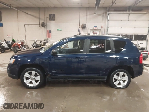 2012 Jeep Compass Latitude with VIN 1C4NJDEB8CD588277, listed as a IAAI auction lot 41511408 with 114,965 mi miles. Bid and sale history available at carsss.com. Image 14.