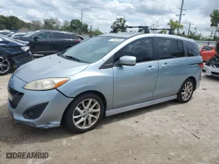2012 Mazda Mazda5 Grand Touring with VIN JM1CW2DL8C0138109, listed as a Copart auction lot 71303894 with 114,346 mi miles and Salvage Title. Bid and sale history available at carsss.com. Image 1.