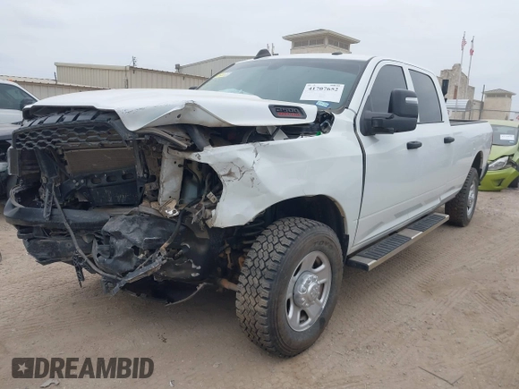 2023 Ram 2500 Tradesman with VIN 3C6UR5HJ2PG631377, listed as a IAAI auction lot 41707652 with 38,564 mi miles. Bid and sale history available at carsss.com. Image 16.
