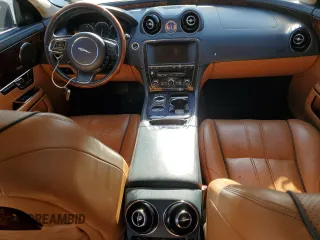 2013 Jaguar XJ Supercharged with VIN SAJWA2GE3DMV45811, listed as a Copart auction lot 76585864 with 53,570 mi miles and Salvage title. Bid and sale history available at DreamBid. Image 8.