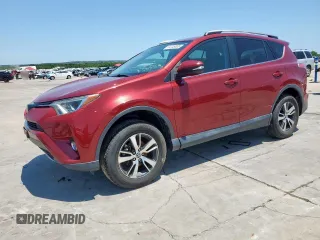 2018 Toyota RAV4 XLE with VIN 2T3WFREV0JW489613, listed as a Copart auction lot 61245005 with 46,253 mi miles and Salvage title. Bid and sale history available at DreamBid. Image 1.