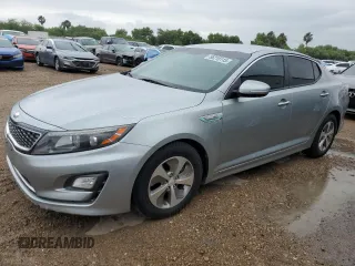 2014 Kia Optima LX with VIN KNAGM4AD5E5072041, listed as a Copart auction lot 56215115 with 158,840 mi miles and Clean title. Bid and sale history available at DreamBid. Image 1.