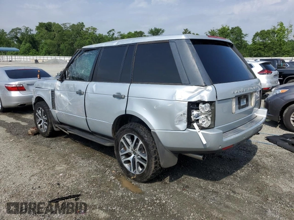 2011 Land Rover Range Rover SC with VIN SALMF1E41BA341320, listed as a Copart auction lot 57415705 with 139,038 mi miles and Salvage title. Bid and sale history available at DreamBid. Image 2.