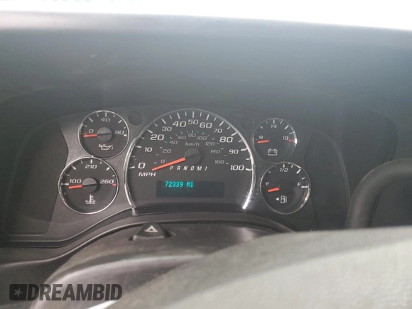 2014 Chevrolet Express Cargo Van with VIN 1GCWGGCA9E1131142, listed as a Copart auction lot 72468634 with 72,339 mi miles and Salvage Title. Bid and sale history available at carsss.com. Image 9.