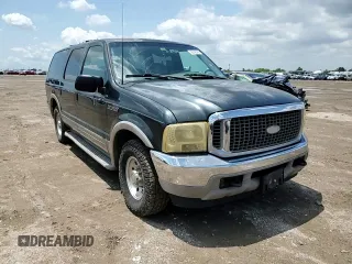 2000 Ford Excursion Limited z VIN 1FMNU42L0YED60100, wystawiony jako Copart lot #58760345 z przebiegiem 239 477 mil mil oraz Szkoda całkowita • Salvage title. Historia ofert i sprzedaży dostępna na DreamBid. Obrazek 14.