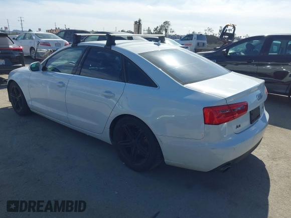 2012 Audi A6 2.0T Premium with VIN WAUCFAFC5CN121999, listed as a IAAI auction lot 41934695 with 90,660 mi miles. Bid and sale history available at carsss.com. Image 3.