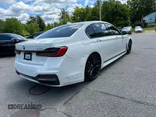 2020 BMW 7 Series 740i xDrive с VIN WBA7T4C04LCE19948, выставлен на аукционе Copart как лот 61751895 с пробегом 37 579 миль миль и Чистый • Clean title. История ставок и продаж доступна на DreamBid. Изображение 3.