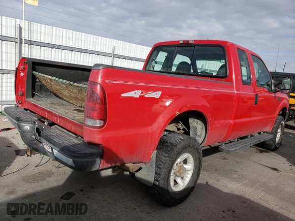 1999 Ford F-250 XL with VIN 1FTNX21L8XED06365, listed as a Copart auction lot 41527465 with 232,866 mi miles and Salvage title. Bid and sale history available at DreamBid. Image 3.