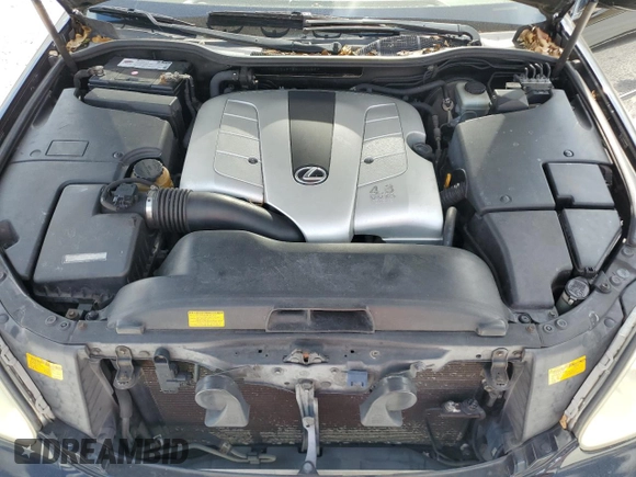2005 Lexus LS 430 z VIN JTHBN36F755014039, wystawiony jako Copart lot #54259665 z przebiegiem 198 475 mil mil oraz Szkoda całkowita • Salvage title. Historia ofert i sprzedaży dostępna na DreamBid. Obrazek 11.