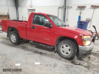 2005 Chevrolet Colorado Z85 with VIN 1GCCS148258199753, listed as a Copart auction lot 87865835 with 123,644 mi miles and Salvage Title. Bid and sale history available at carsss.com. Image 4.