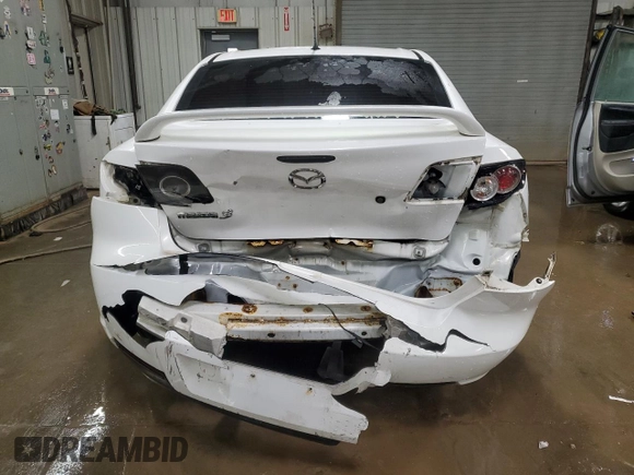 2007 Mazda 3 s Sport with VIN JM1BK323271721940, listed as a Copart auction lot 83807504 with 136,663 mi miles and Salvage Title. Bid and sale history available at carsss.com. Image 6.