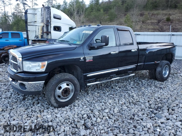 2009 Dodge Ram 3500 SLT with VIN 3D7MX48LX9G521809, listed as a Copart auction lot 44212305 with 358,582 mi miles and Salvage Title. Bid and sale history available at carsss.com. Image 1.