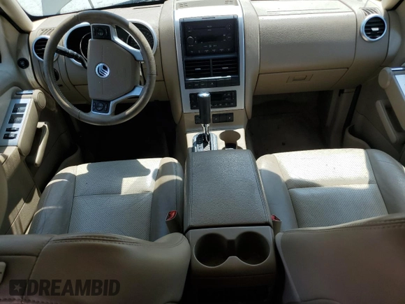 2007 Mercury Mountaineer Premier with VIN 4M2EU48E27UJ11227, listed as a Copart auction lot 65079844 with 0 mi miles and Salvage Title. Bid and sale history available at carsss.com. Image 8.