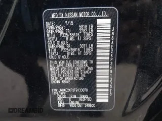 2015 Nissan Quest SV with VIN JN8AE2KP3F9133078, listed as a IAAI auction lot 42074402 with 113,505 mi miles. Bid and sale history available at carsss.com. Image 9.