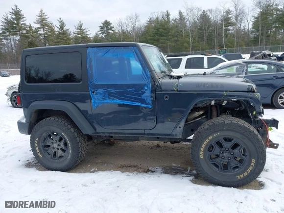 2018 Jeep Wrangler JK Sport with VIN 1C4AJWAG2JL830236, listed as a IAAI auction lot 41229139 with 81,315 mi miles. Bid and sale history available at carsss.com. Image 14.
