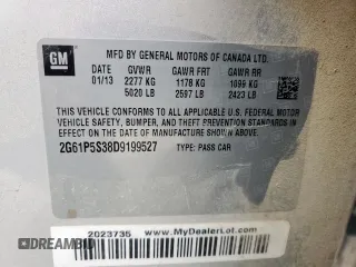 2013 Cadillac XTS Luxury with VIN 2G61P5S38D9199527, listed as a Copart auction lot 56157915 with 90,448 mi miles and Clean title. Bid and sale history available at DreamBid. Image 12.