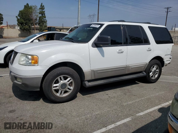 2003 Ford Expedition Special Service z VIN 1FMFU15L73LB01431, wystawiony jako Copart lot #60749325 z przebiegiem 103 107 mil mil oraz Szkoda całkowita • Salvage title. Historia ofert i sprzedaży dostępna na DreamBid. Obrazek 1.