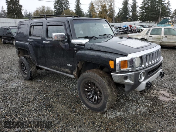 2008 Hummer H3 SUV Luxury with VIN 5GTEN13E188116088, listed as a Copart auction lot 78830404 with 168,244 mi miles and Salvage Title. Bid and sale history available at carsss.com. Image 4.