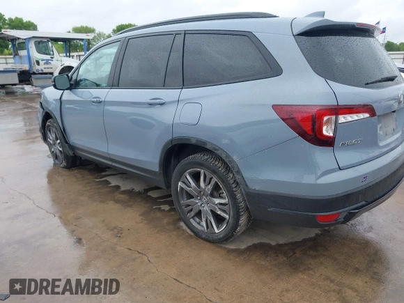 2022 Honda Pilot Sport z VIN 5FNYF5H34NB019222, wystawiony jako IAAI lot #41905708 z przebiegiem 143 397 mil mil oraz . Historia ofert i sprzedaży dostępna na DreamBid. Obrazek 3.