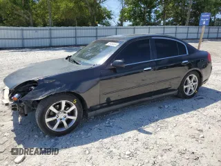 2004 Infiniti G35 w/Leather with VIN JNKCV51E64M110490, listed as a Copart auction lot 63454464 with 276,137 mi miles and Salvage Title. Bid and sale history available at DreamBid. Image 1.