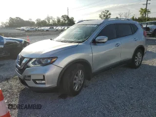 2017 Nissan Rogue SV with VIN KNMAT2MT3HP549562, listed as a Copart auction lot 51967875 with 97,301 mi miles and Salvage Title. Bid and sale history available at carsss.com. Image 1.