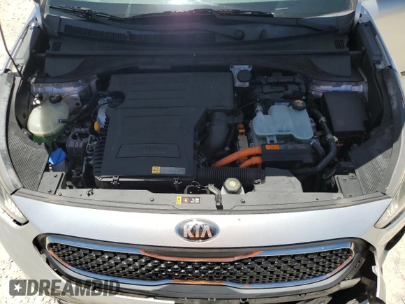 2017 Kia Niro LX with VIN KNDCB3LC8H5091046, listed as a Copart auction lot 63559304 with 79,530 mi miles and Salvage Title. Bid and sale history available at DreamBid. Image 12.
