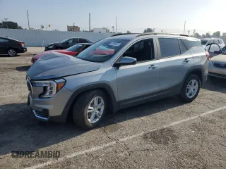 2024 GMC Terrain SLE z VIN 3GKALMEG9RL177997, wystawiony jako Copart lot #62498195 z przebiegiem 15 467 mil mil oraz Szkoda całkowita • Salvage title. Historia ofert i sprzedaży dostępna na DreamBid. Obrazek 1.