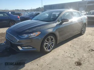 2017 Ford Fusion S with VIN 3FA6P0G76HR201606, listed as a Copart auction lot 41729265 with 124,475 mi miles and Salvage Title. Bid and sale history available at DreamBid. Image 1.