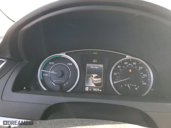 2015 Toyota Camry Hybrid LE with VIN 4T1BD1FKXFU163408, listed as a Copart auction lot 52046565 with 99,570 mi miles and Salvage Title. Bid and sale history available at carsss.com. Image 9.
