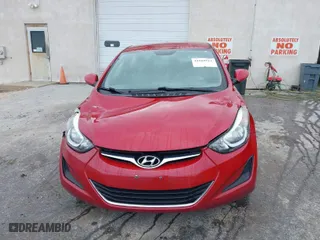 2016 Hyundai Elantra SE with VIN KMHDH4AEXGU650223, listed as a IAAI auction lot 41889561 with 107,533 mi miles. Bid and sale history available at carsss.com. Image 13.