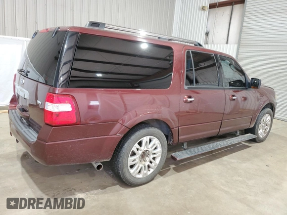 2011 Ford Expedition Max Limited with VIN 1FMJK1K50BEF01128, listed as a Copart auction lot 47985085 with 228,901 mi miles and Clean title. Bid and sale history available at DreamBid. Image 3.