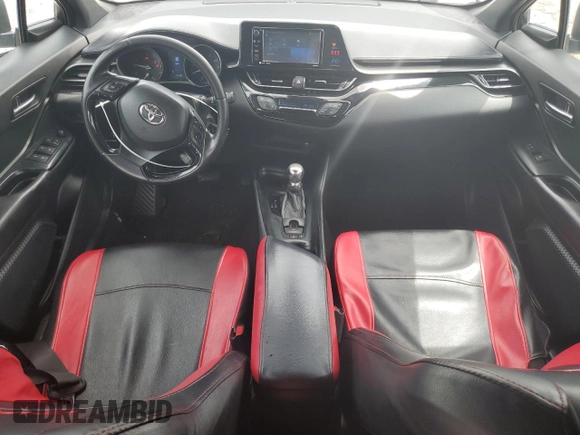 2018 Toyota C-HR XLE with VIN NMTKHMBX9JR002751, listed as a Copart auction lot 55694125 with 114,790 mi miles and Salvage title. Bid and sale history available at DreamBid. Image 8.