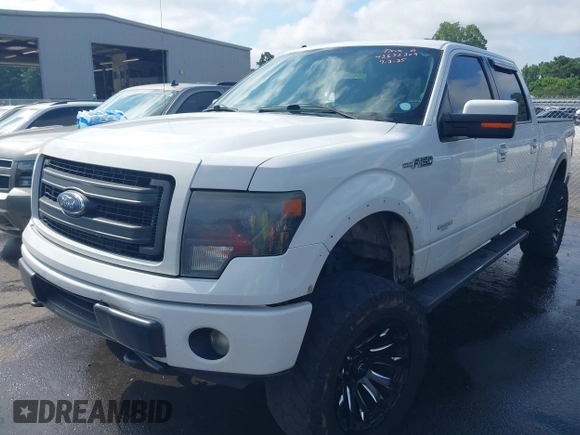 2014 Ford F-150 XL with VIN 1FTFW1ET3EFB42154, listed as a IAAI auction lot 42656209 with 297,149 mi miles and . Bid and sale history available at DreamBid. Image 17.