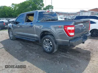 2023 Ford F-150 XL with VIN 1FTFW1E56PKF36775, listed as a IAAI auction lot 42238164 with Not provided miles and . Bid and sale history available at DreamBid. Image 3.