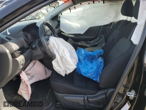 2021 Nissan Sentra SV with VIN 3N1AB8CV7MY306860, listed as a Copart auction lot 47939825 with 34,409 mi miles and Salvage title. Bid and sale history available at DreamBid. Image 7.