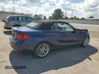 2016 BMW 2 Series 228i xDrive with VIN WBA1L9C50GV324969, listed as a Copart auction lot 72618854 with 71,300 mi miles and Salvage Title. Bid and sale history available at carsss.com. Image 3.