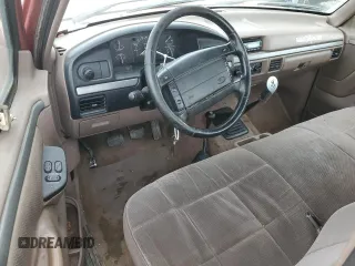 1995 Ford F-150 with VIN 1FTEF14N3SNA76012, listed as a Copart auction lot 74675844 with 133,345 mi miles and Salvage Title. Bid and sale history available at carsss.com. Image 8.