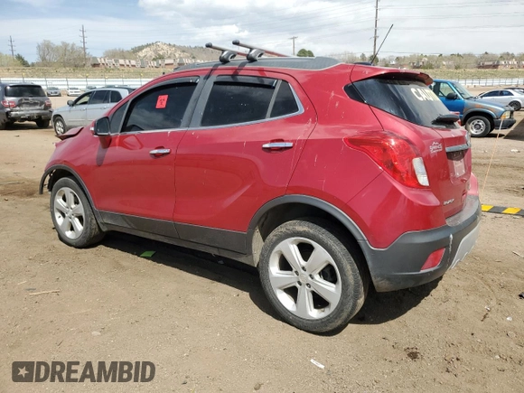 2016 Buick Encore with VIN KL4CJASB0GB697015, listed as a Copart auction lot 52447055 with Not Provided miles and Salvage Title. Bid and sale history available at DreamBid. Image 2.