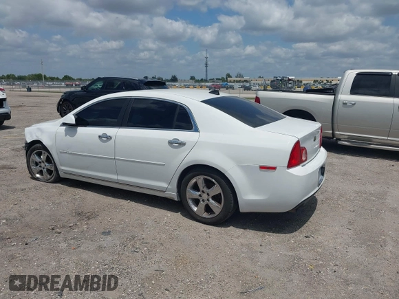 2012 Chevrolet Malibu 2LT with VIN 1G1ZD5EU6CF140634, listed as a IAAI auction lot 42074648 with 203,409 mi miles and . Bid and sale history available at DreamBid. Image 3.