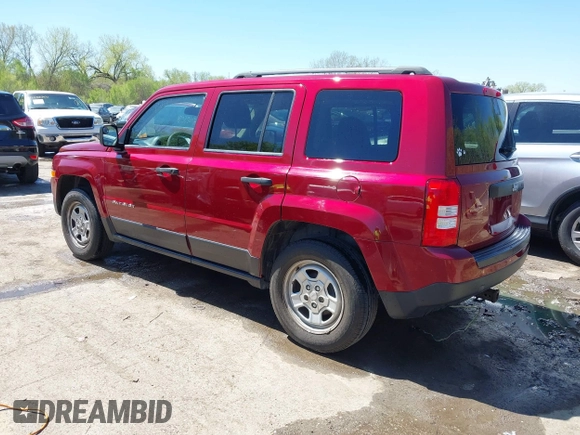 2016 Jeep Patriot Sport with VIN 1C4NJPBA1GD749488, listed as a IAAI auction lot 42039840 with 135,565 mi miles and . Bid and sale history available at DreamBid. Image 3.