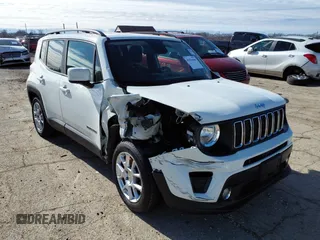 2020 Jeep Renegade Altitude z VIN ZACNJABB8LPL91658, wystawiony jako IAAI lot #41534304 z przebiegiem 76 135 mil mil oraz . Historia ofert i sprzedaży dostępna na DreamBid. Obrazek 1.