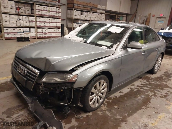 2011 Audi A4 2.0T Premium Plus with VIN WAUFFAFL3BN025008, listed as a IAAI auction lot 41582413 with 232,941 mi miles. Bid and sale history available at carsss.com. Image 2.
