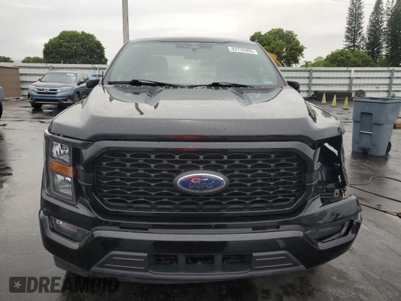 2023 Ford F-150 XL with VIN 1FTEX1CP4PKD57678, listed as a Copart auction lot 63735995 with 21,554 mi miles and Clean title. Bid and sale history available at DreamBid. Image 5.