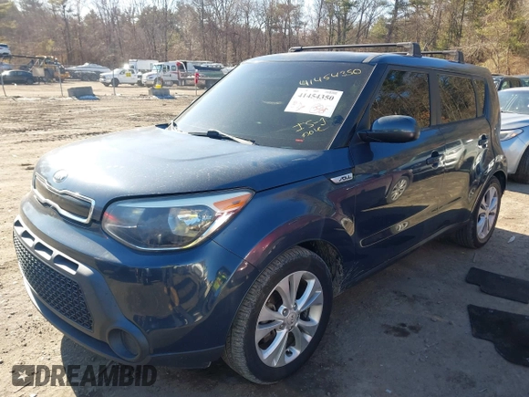 2015 Kia Soul + with VIN KNDJP3A5XF7190501, listed as a IAAI auction lot 41454350 with 114,476 mi miles and . Bid and sale history available at DreamBid. Image 17.