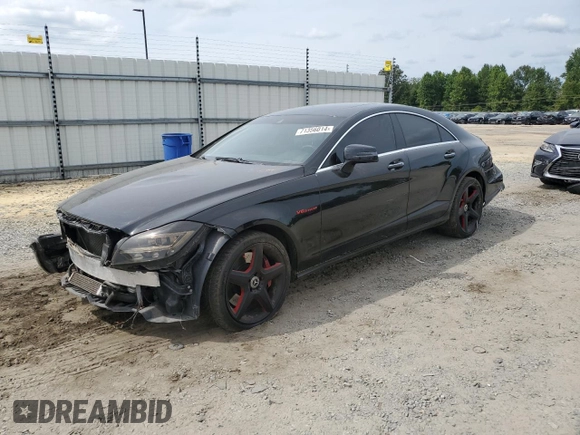 2013 Mercedes-Benz CLS-Class CLS 550 with VIN WDDLJ7DB2DA064092, listed as a Copart auction lot 71356014 with 187,147 mi miles and Salvage Title. Bid and sale history available at carsss.com. Image 1.