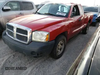 2005 Dodge Dakota ST with VIN 1D7HE22K95S218065, listed as a Copart auction lot 43210625 with 139,197 mi miles and Salvage title. Bid and sale history available at DreamBid. Image 1.