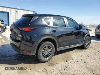 2020 Mazda CX-5 Sport with VIN JM3KFABM9L0729042, listed as a Copart auction lot 46681065 with 34,595 mi miles and Salvage Title. Bid and sale history available at carsss.com. Image 3.